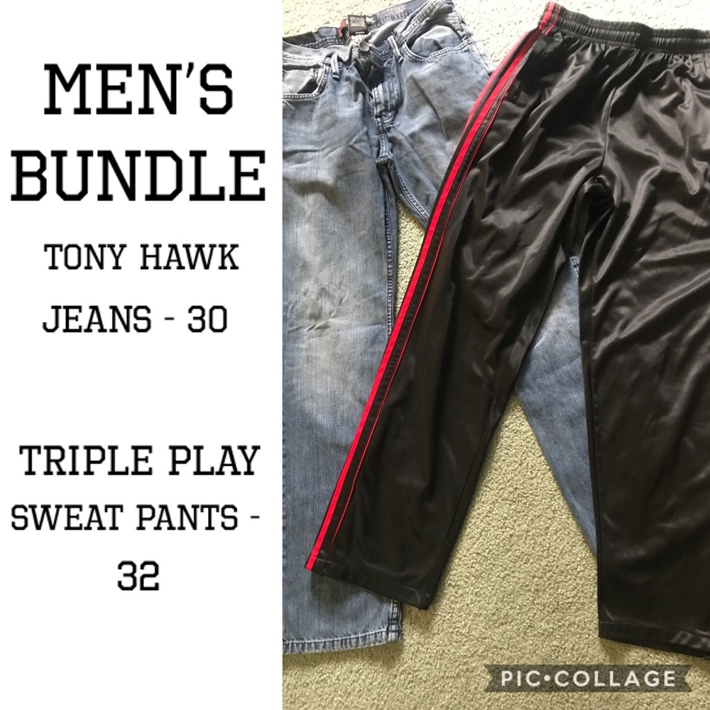 Mens Bundle Jeans (30) & Sweats (32)